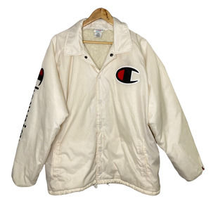 Mens White Champion Jackets 